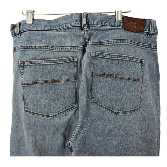 Lauren Ralph Lauren Plus Size Jeans Straight 14 High Rise High Waisted Mom - Picture 6 of 7